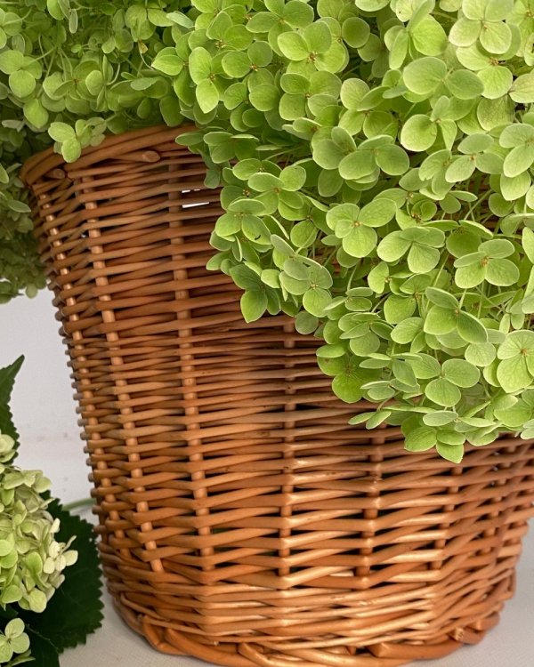 Osłonka na doniczkę Naturalna 30cm - sklep z wiklina - zdjęcie