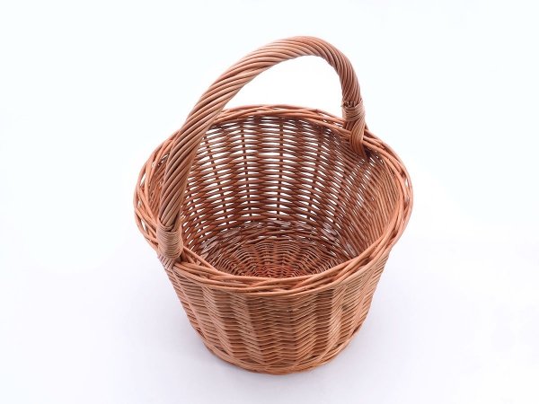 Kosz Wiadro Naturalne Skos - Sklep z wiklina - zdjęcie 1