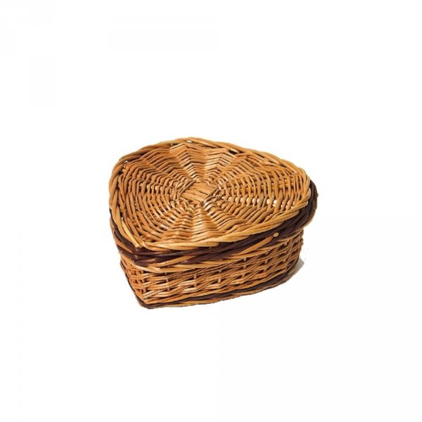Szkatułka  Serce 30cm - sklep z wiklina - zdjęcie