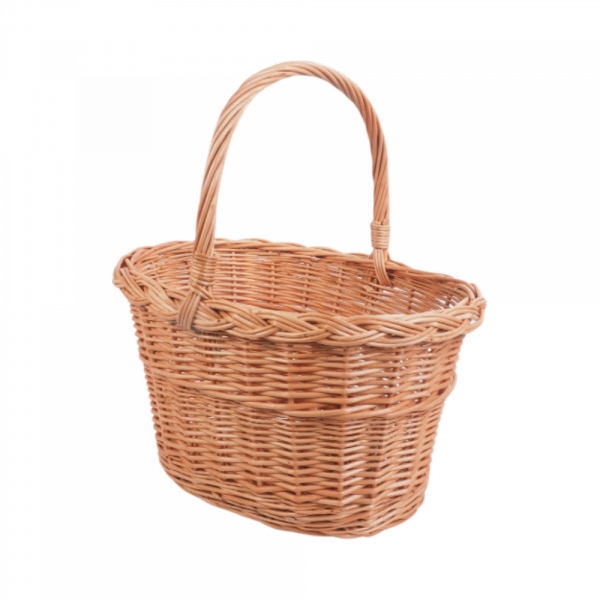 Kosz na zakupy Krystynka 35 cm  - sklep z wiklina - zdjęcie 1