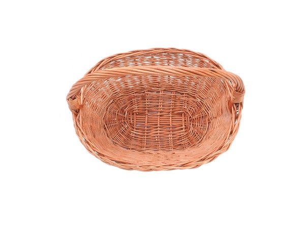 Kosz na zakupy (gęsiarka/40cm) - sklep z wiklina - zdjęcie  2