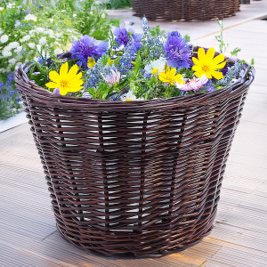 Osłonka na doniczkę Wenge 33cm - Sklep z wiklina - zdjęcie 4