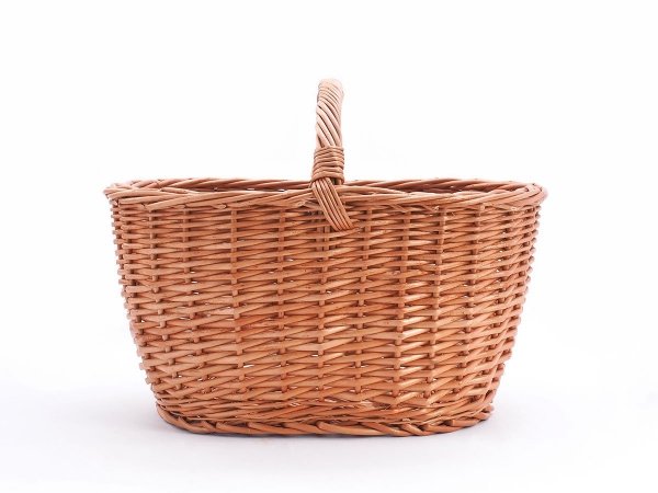Kosz na zakupy Sadzak 38cm - sklep z wiklina - zdjęcie 1