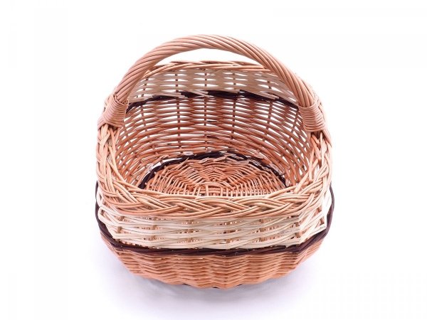 Koszyczek Wielkanocny Prostokątny 28cm - Sklep z wiklina - zdjęcie 2