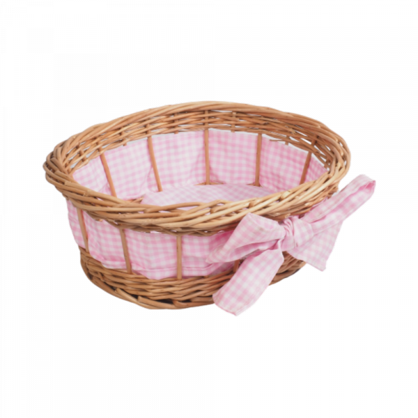 Tacka ażurowa z dekoracją Owalna 23cm - sklep z wiklina - zdjęcie 