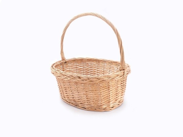 Kosz na zakupy Gęsiarka 37cm - Sklep z wiklina - zdjęcie