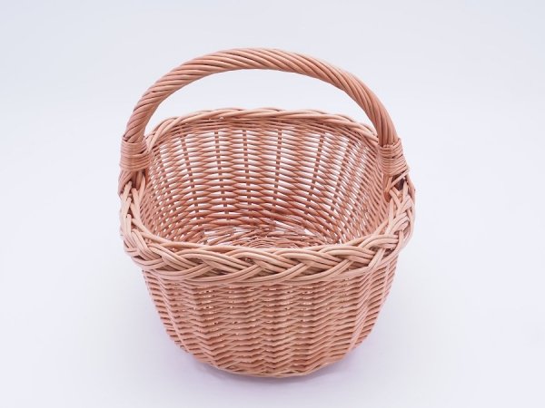 Kosz na zakupy Miastowy z wkładem 40 cm - Sklep z wiklina - zdjęcie 3
