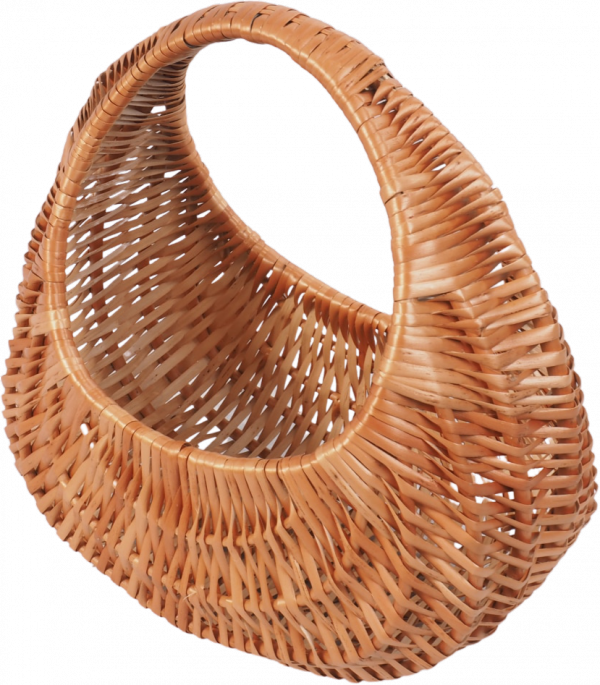 Koszyk na zakupy Ślimak 35 cm - Sklep z wiklina - zdjęcie