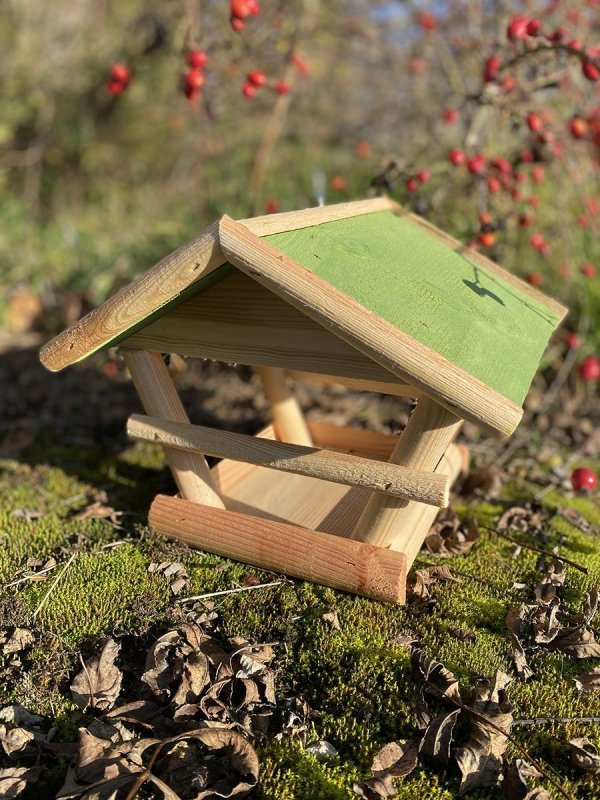 Karmnik dla ptaków (Mały/Natural) - Sklep z wiklina - zdjęcie
