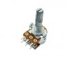 Potentiometer Alps Stereo 2x50k/A Log, audio, RK163