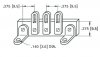 Terminal Strip 3 pin type4