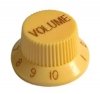 Knob guitar Strat style, kremowa 'VOLUME'