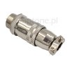 Socket 3pin DIN jack + plug, 12mm