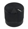 Knob knurled aluminium K20B Cliff