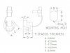Rubber Hole for cable 15mm