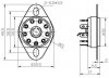 Socket 9 Pin Loctal