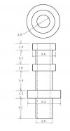 Turret Keystone 3mm (10pcs)