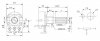 Potentiometer 50k/A log panel standard
