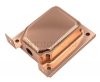 Cap transformer EI96 anodized, copper plated