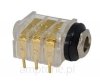 Jack 6,3mm stereo, ST Professional PCB, clear