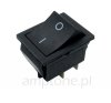 Switch KCD rocker DPST black (ON-OFF)