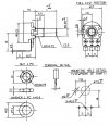 Alpha 50k/A logarytmiczny PCB-V