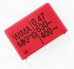 Capacitor MKP10 100nF 630V Wima