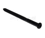 Screw black 2,5 x 35mm