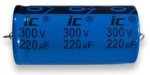 Capacitor Illinois 220uF 300V Axial