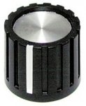 Knob AZ black T18 (push-on)