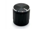 Knob Black 17x17