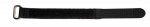 Cable tape black Vellcro 10x120
