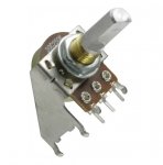 Potencjometr Fender 50k/C rev-log Snap-in, oś typu D