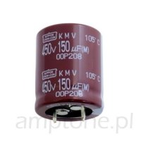Kondensator 150uF 450V Nippon, snap-in 