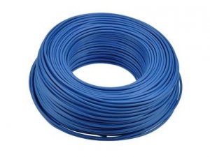 Wire copper blue 20AWG (0,75mm2)