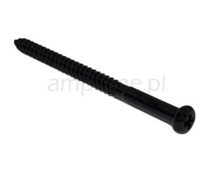Screw black 2,5 x 35mm