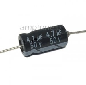 Capacitor 4,7uF 50V axial basic