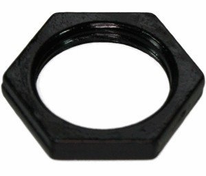 Nut M12 black