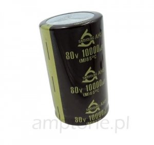 Capacitor 10000uF 80V snap-in Samyoung