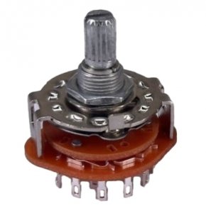 Switch rotary Alpha 4 way 3 poles (3x4)