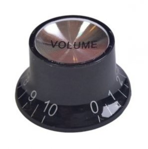 Knob guitar Gibson SG style black VOLUME