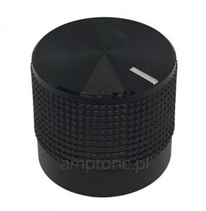 Knob knurled aluminium K20B Cliff