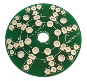 PCB board for sockets 1xOCTAL