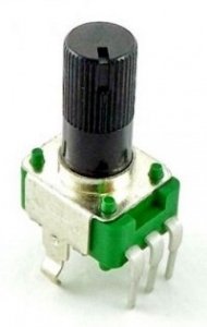 Alpha 9mm plastic - 25k/A logarytmic