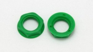 Nut - hex green
