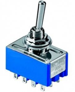 Switch toggle 4PDT MIYAMA mini