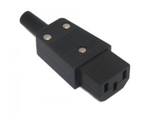 Power plug IEC female