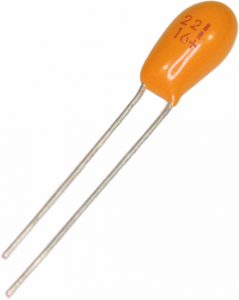 Tantalum capacitor 2,2uF 16V