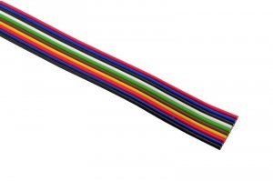 Kabel wielokolorowy, wstążkowy 4x0,50