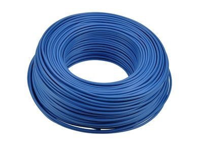 Wire copper blue 20AWG (0,75mm2)